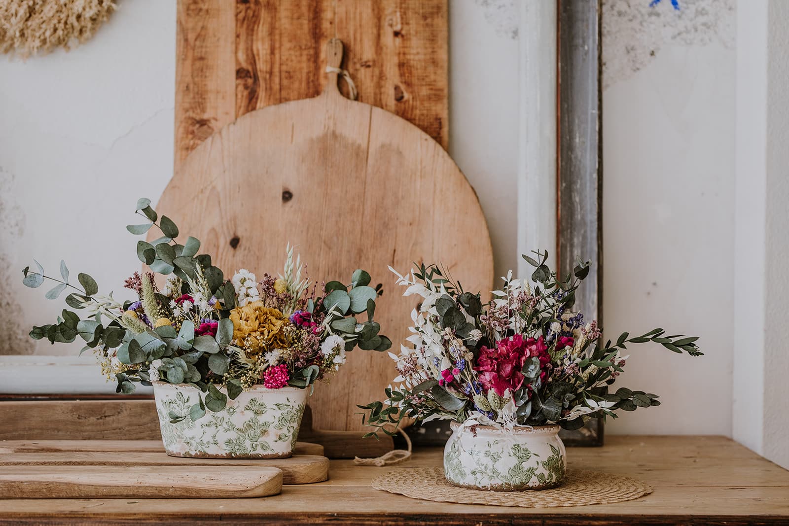 Flores que duran años. Diseño floral preservado, hecho a mano