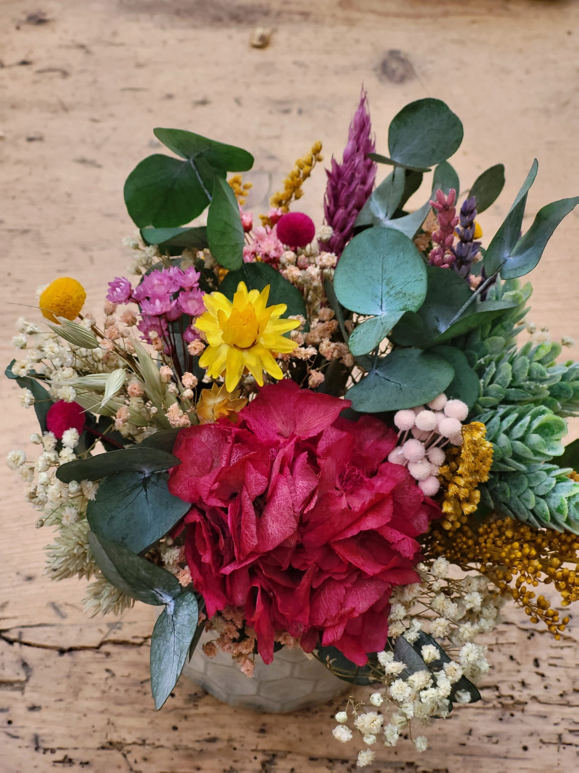 Centro ribe pequeño colorido 5