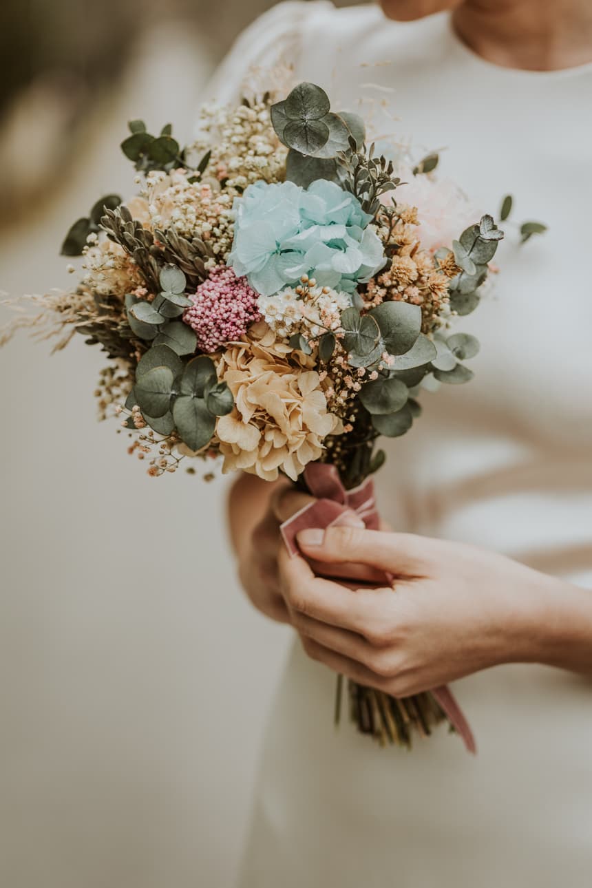 Bouquet de novia pequeño