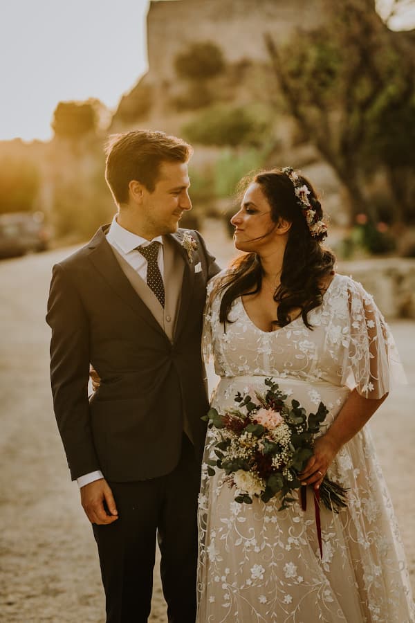Una boda rustic chic